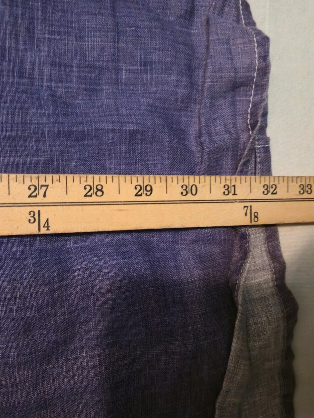 Tommy Bahama Relax Blue Linen Button-Up Shirt XL - Picture 7 of 7
